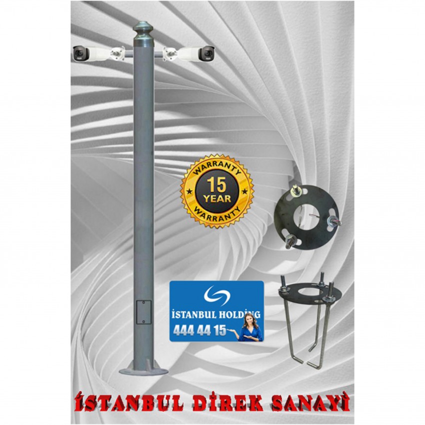 2mt. * Çift Konsollu Kamera Direği
