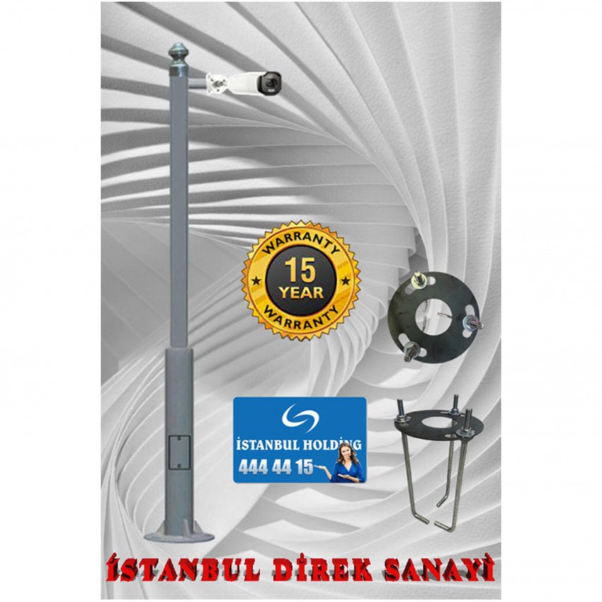 7mt. * Tek Konsollu Kamera Direği